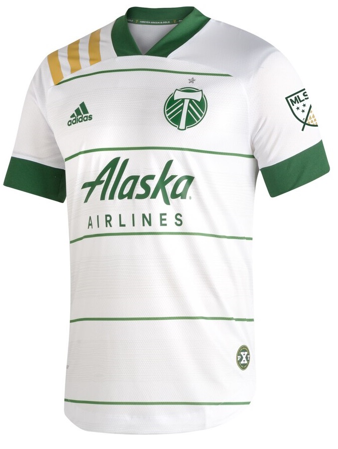 Camisa oficial Adidas Portland Timbers 2020 II jogador